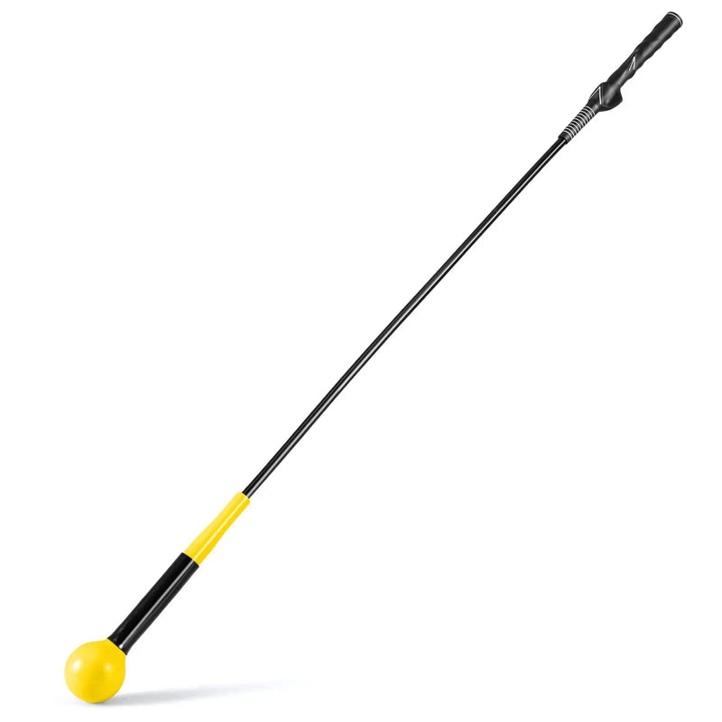 Golf Swing Trainer Aid 47inch/40inch/31.5inch Warm-up Practice Stick with Weighted Head for Grip by DirectDeals