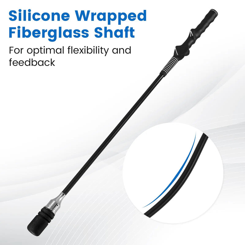 Golf Swing Trainer Click Stick Swing Training Aid for Speed Flexibility Balance by DirectDeals