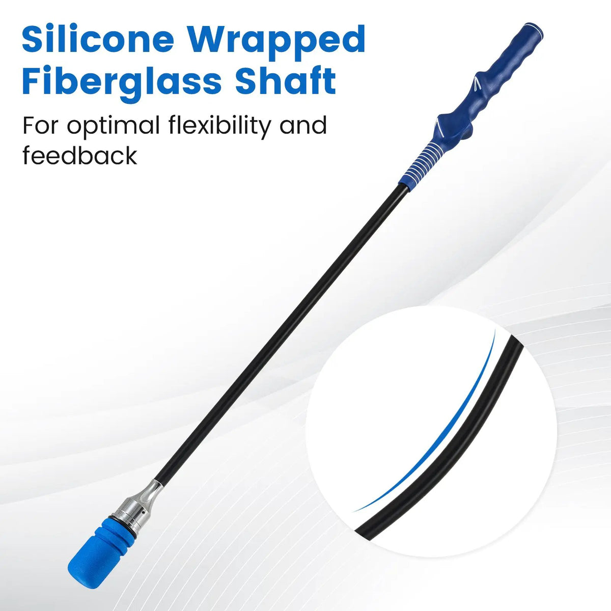 Golf Swing Trainer Click Stick Swing Training Aid for Speed Flexibility Balance by DirectDeals