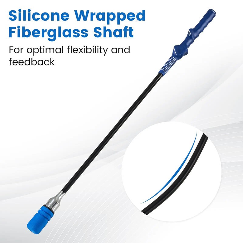 Golf Swing Trainer Click Stick Swing Training Aid for Speed Flexibility Balance by DirectDeals
