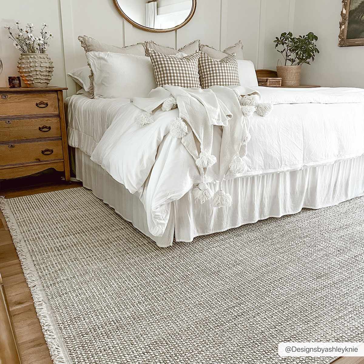 Gowan Cream Area Rug by Boutique Rugs