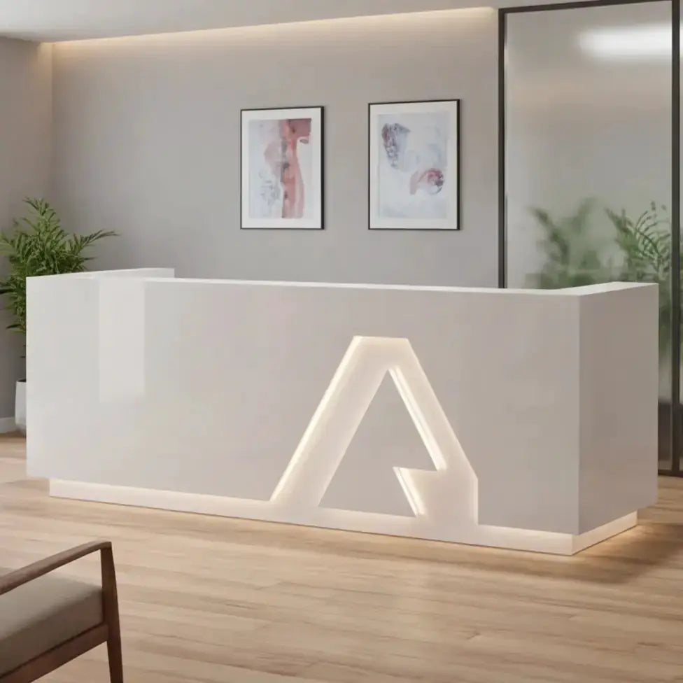 Rillena · Front Reception Desk by Arc Grove