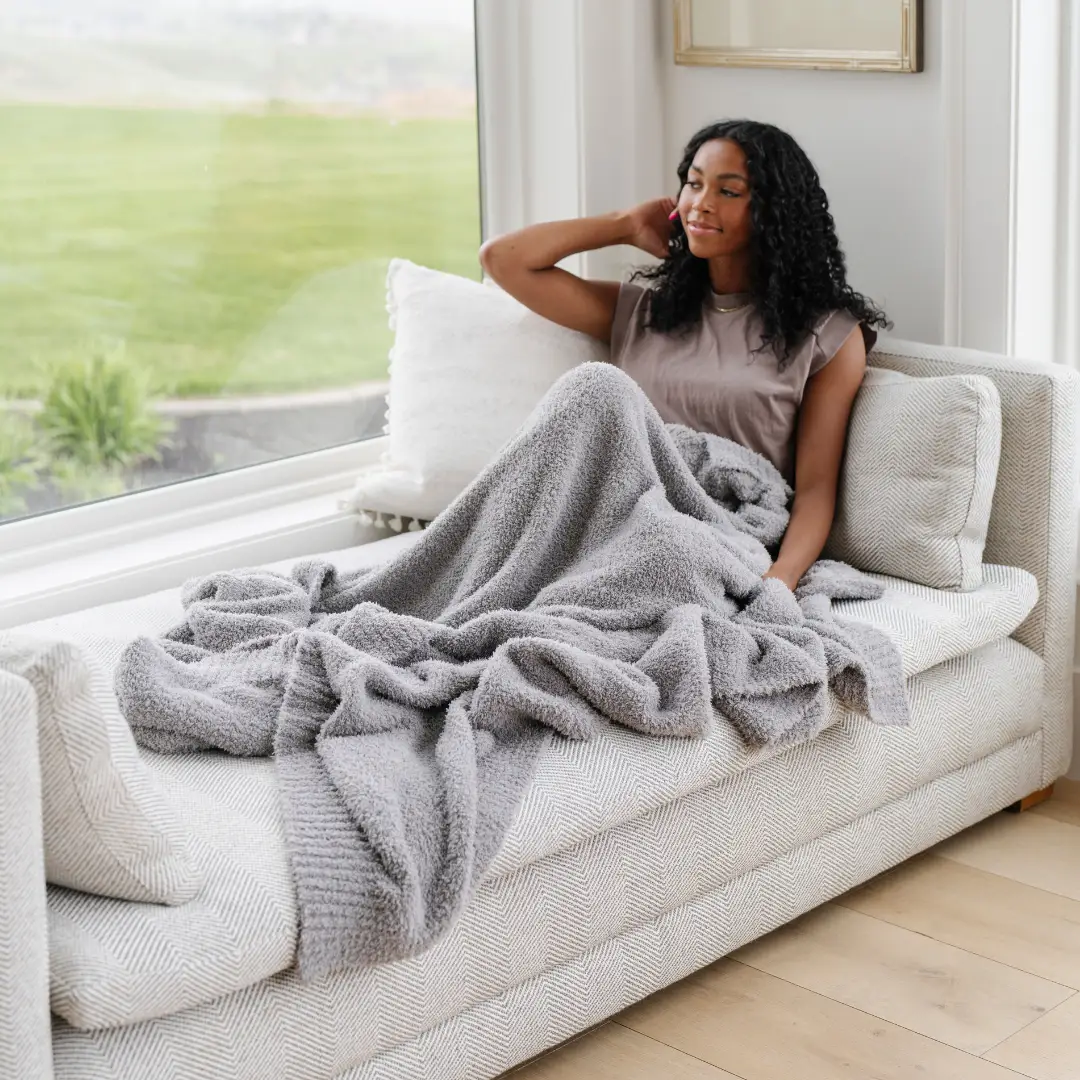 Bamboni XL Bamboo Rayon Throw Blanket by HouseOfZazla