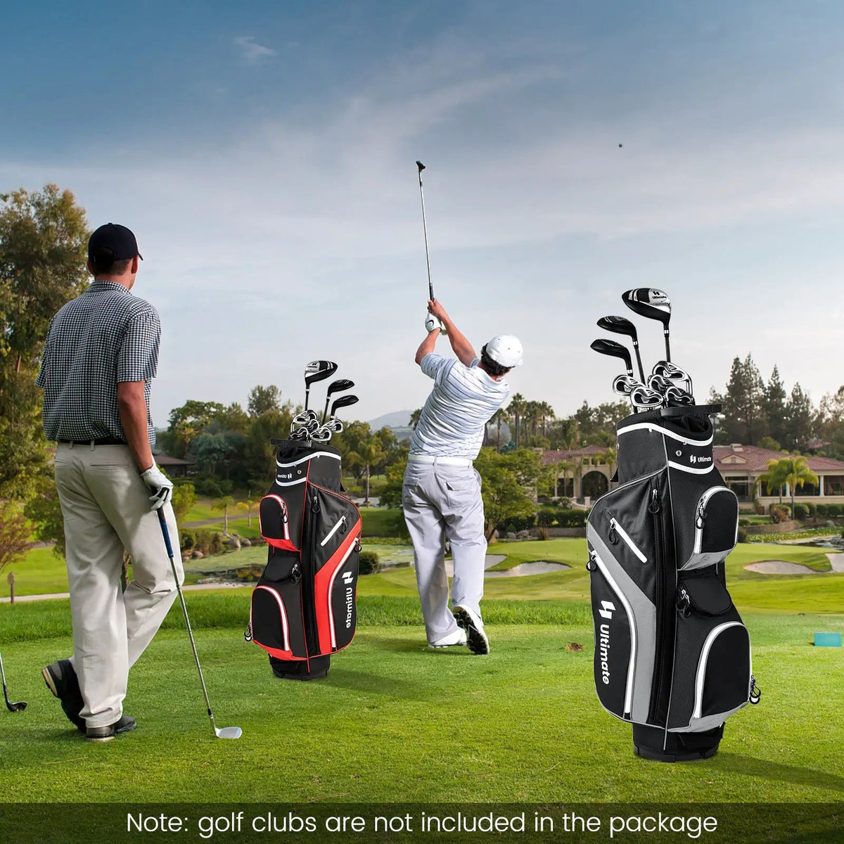 Golf Cart Bag with 14 Way Top Dividers by DirectDeals