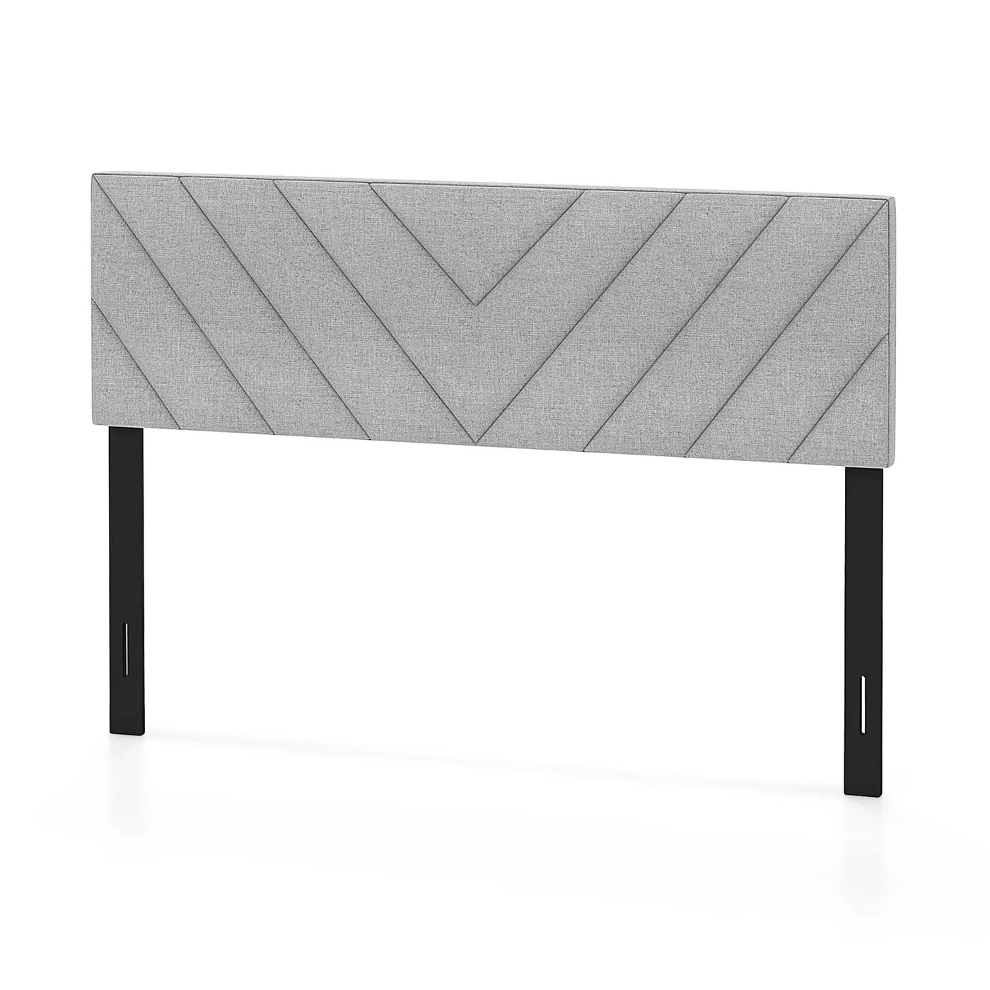 Linen Upholstered Headboard for Full and Queen Size Bed Frames by DirectDeals