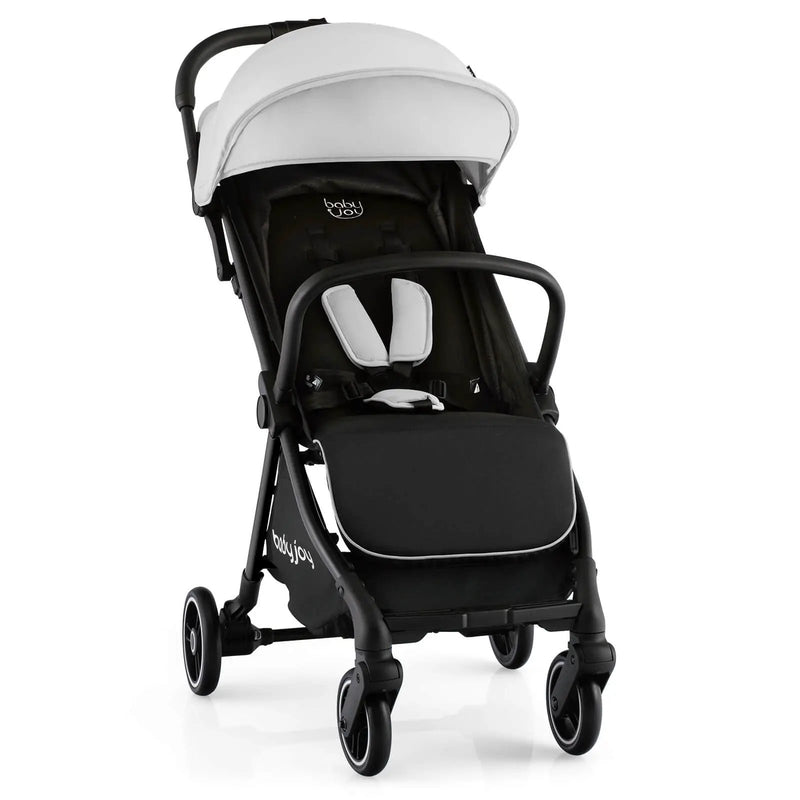 One-Hand Folding Portable Lightweight Baby Stroller with Aluminum Frame by DirectDeals