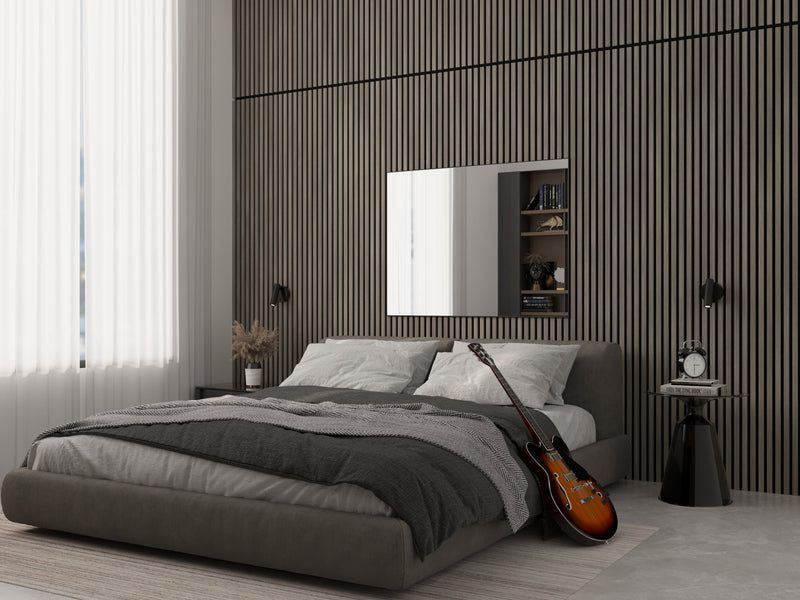 2-Pack Acoustic Wall Panels – Gray by Dogberrycollections