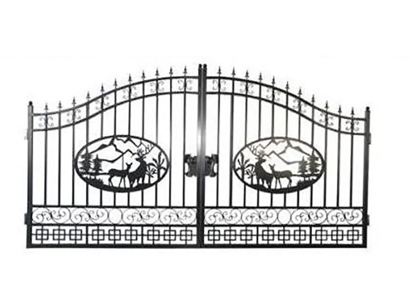 Greatbear Wrought Iron Fence & Driveway Gate by Chery Industrial