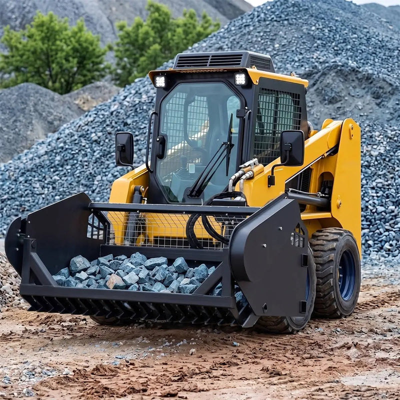 Greatbear 76" Skid Steer Screening Bucket by Chery Industrial