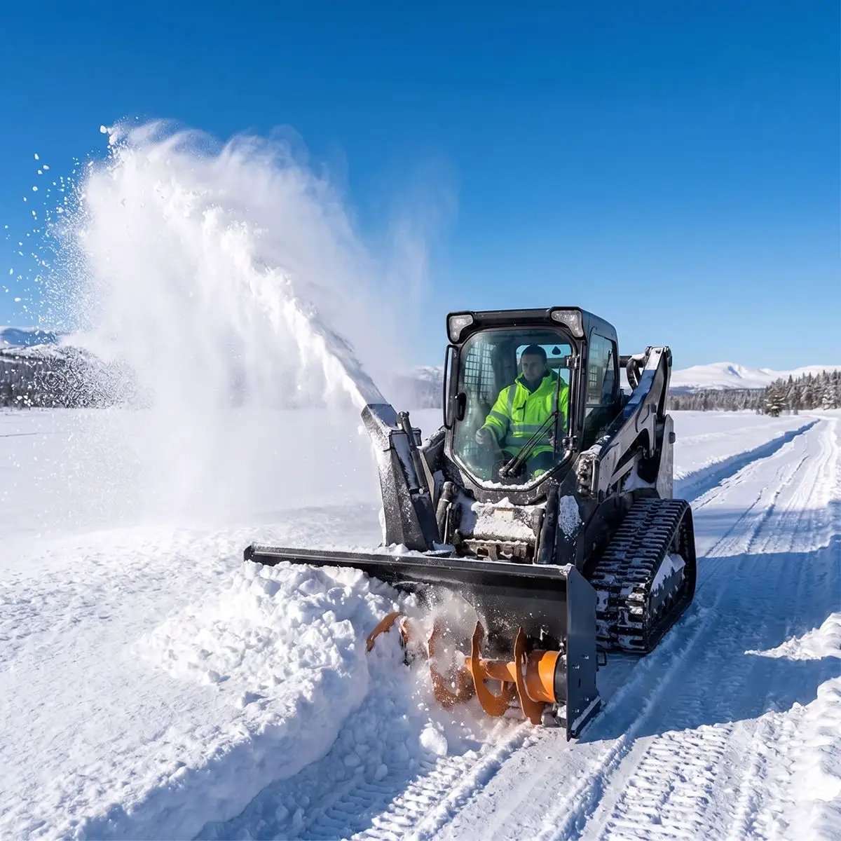 Greatbear Skid Steer 63" Snow Blower by Chery Industrial