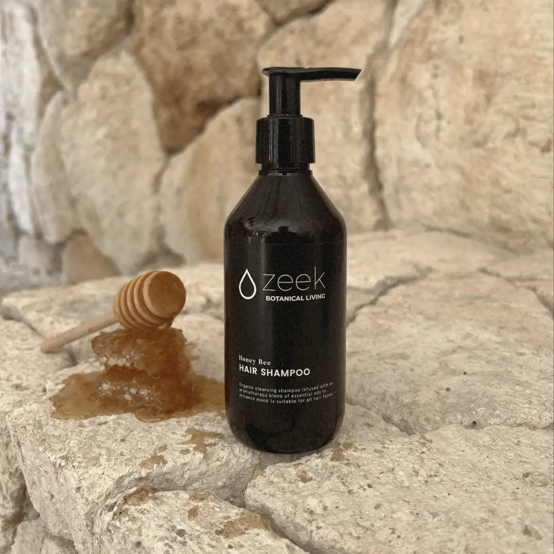 ZEEK MAYAN BEE ORGANIC HONEY HAIR SHAMPOO / 16 OZ BOTTLE by ZEEK