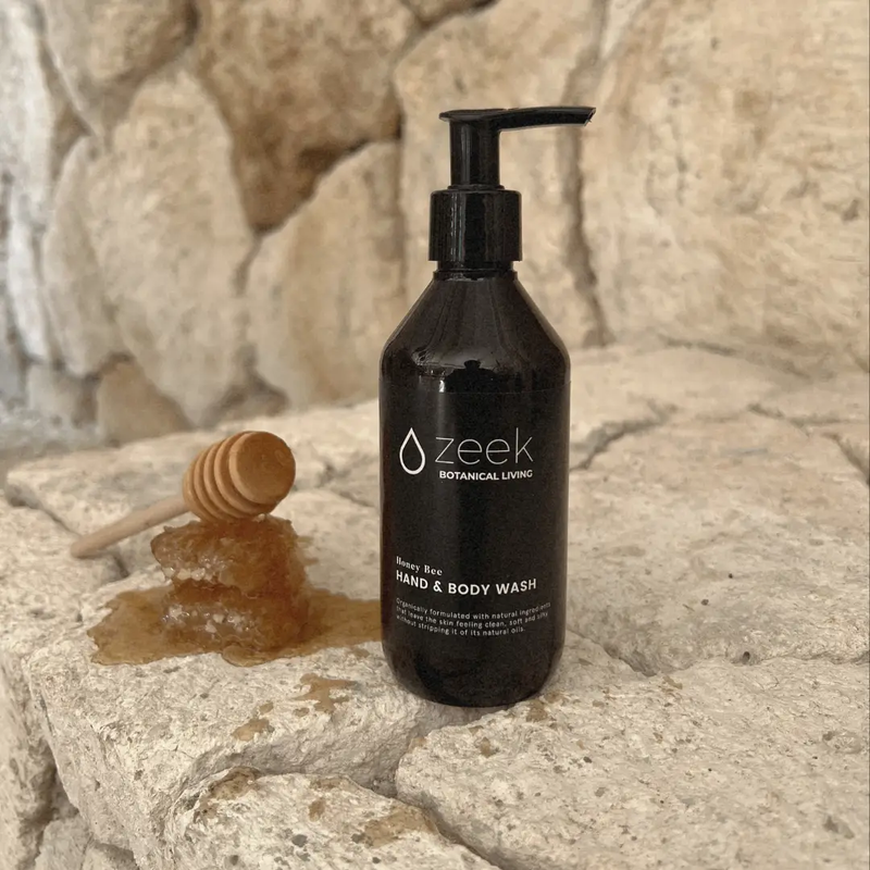 ZEEK MAYAN BEE ORGANIC HONEY BODY WASH / 16 OZ BOTTLE by ZEEK
