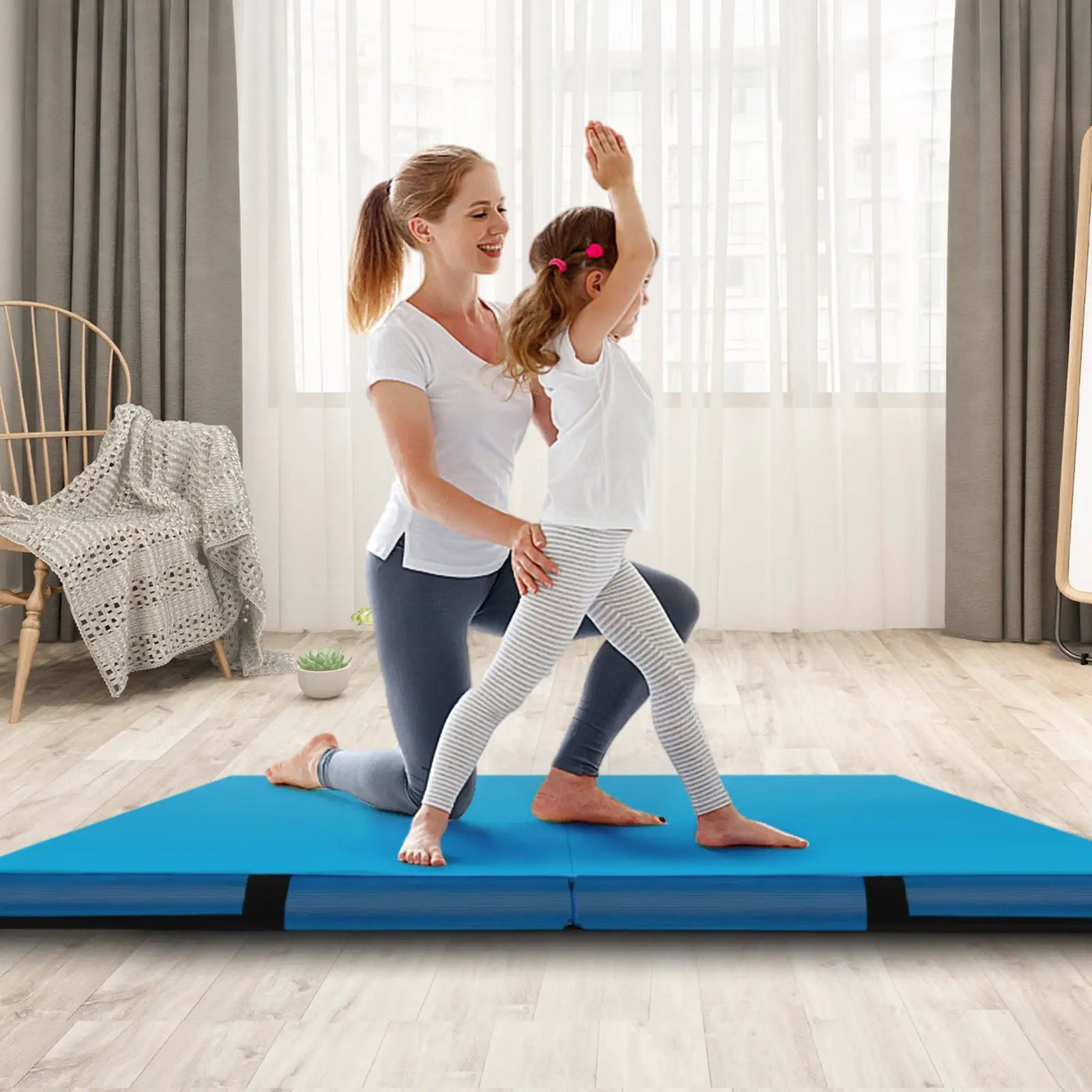 4ft x 4ft x 4in Bi-Folding Gym by DirectDeals