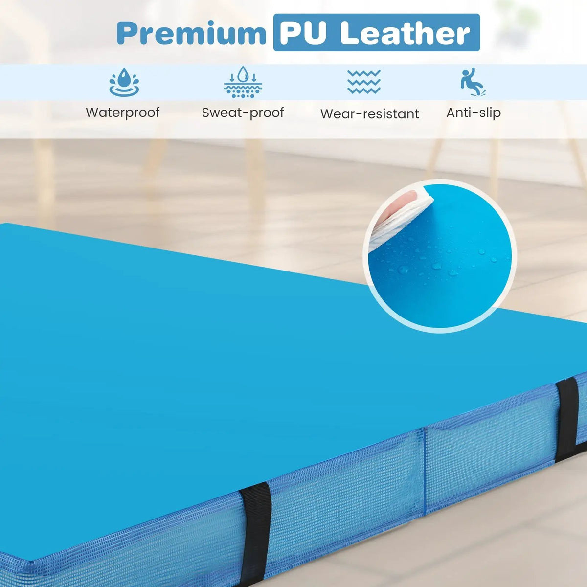 4ft x 4ft x 4in Bi-Folding Gym by DirectDeals