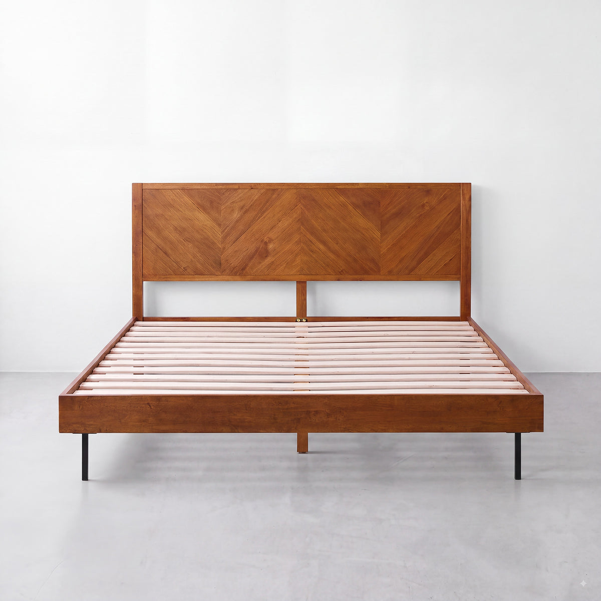 Alander Solid Wood Bed Frame, photo 15 of 25