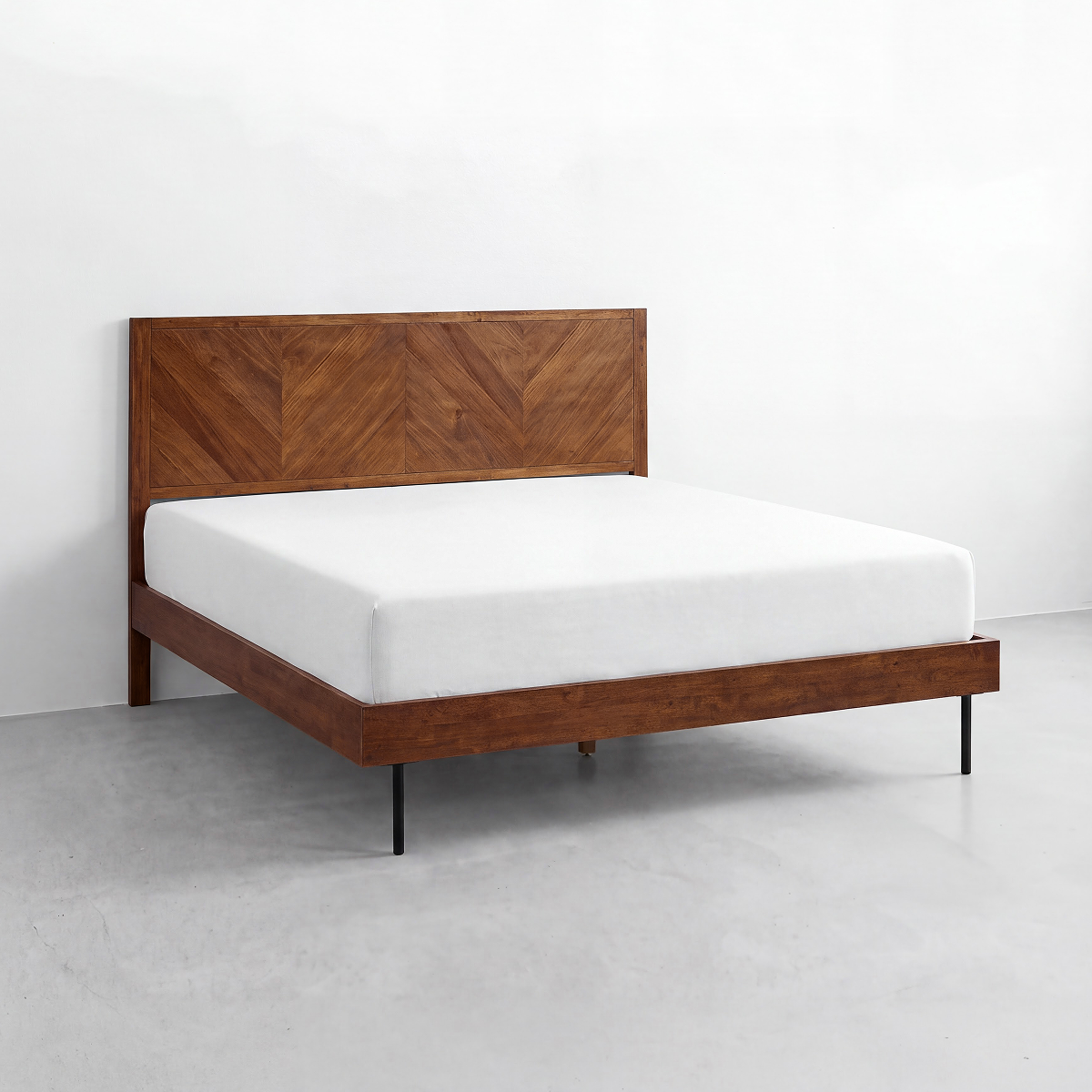 Alander Solid Wood Bed Frame, photo 4 of 25