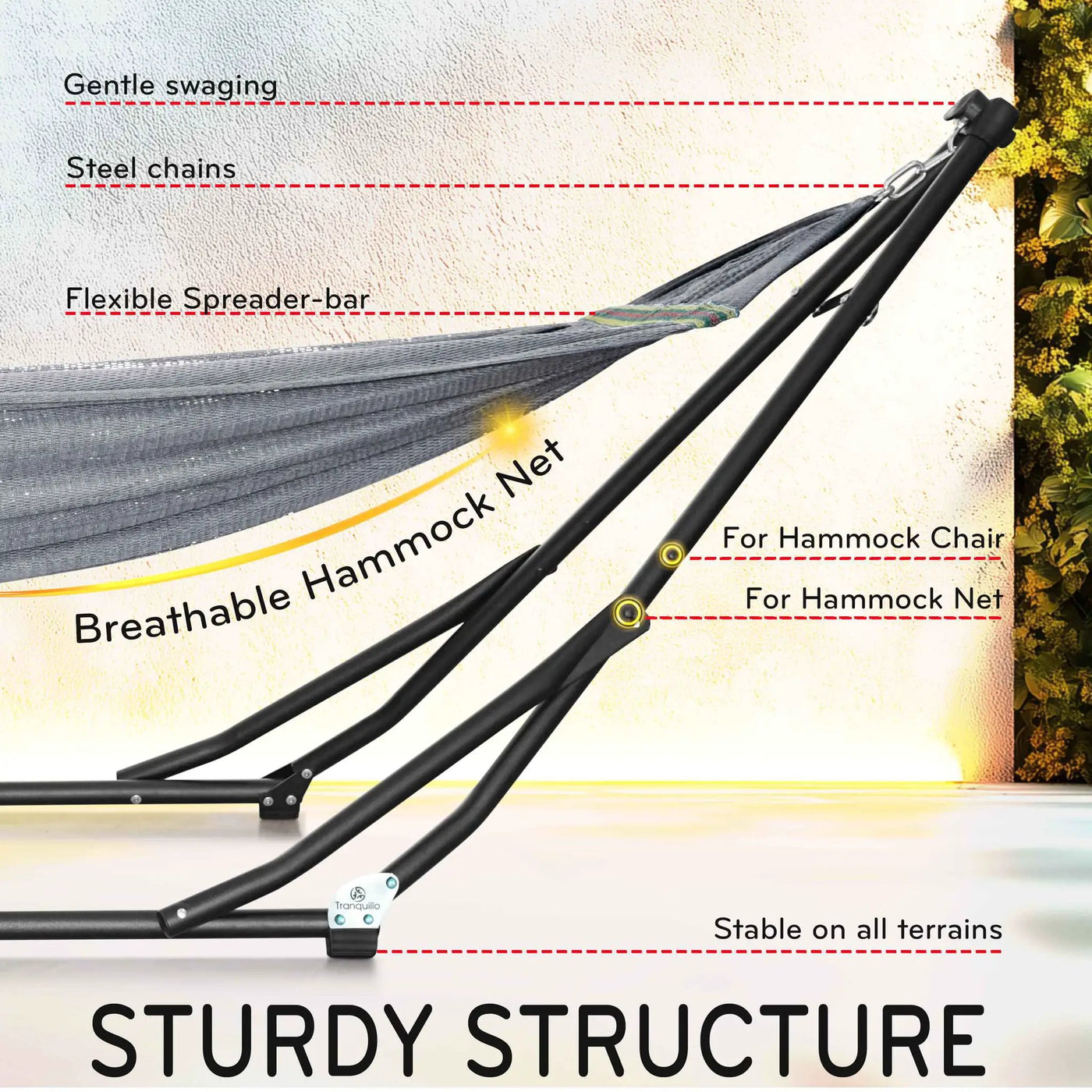 UniGen Transforming Hammock Stand by Megsu