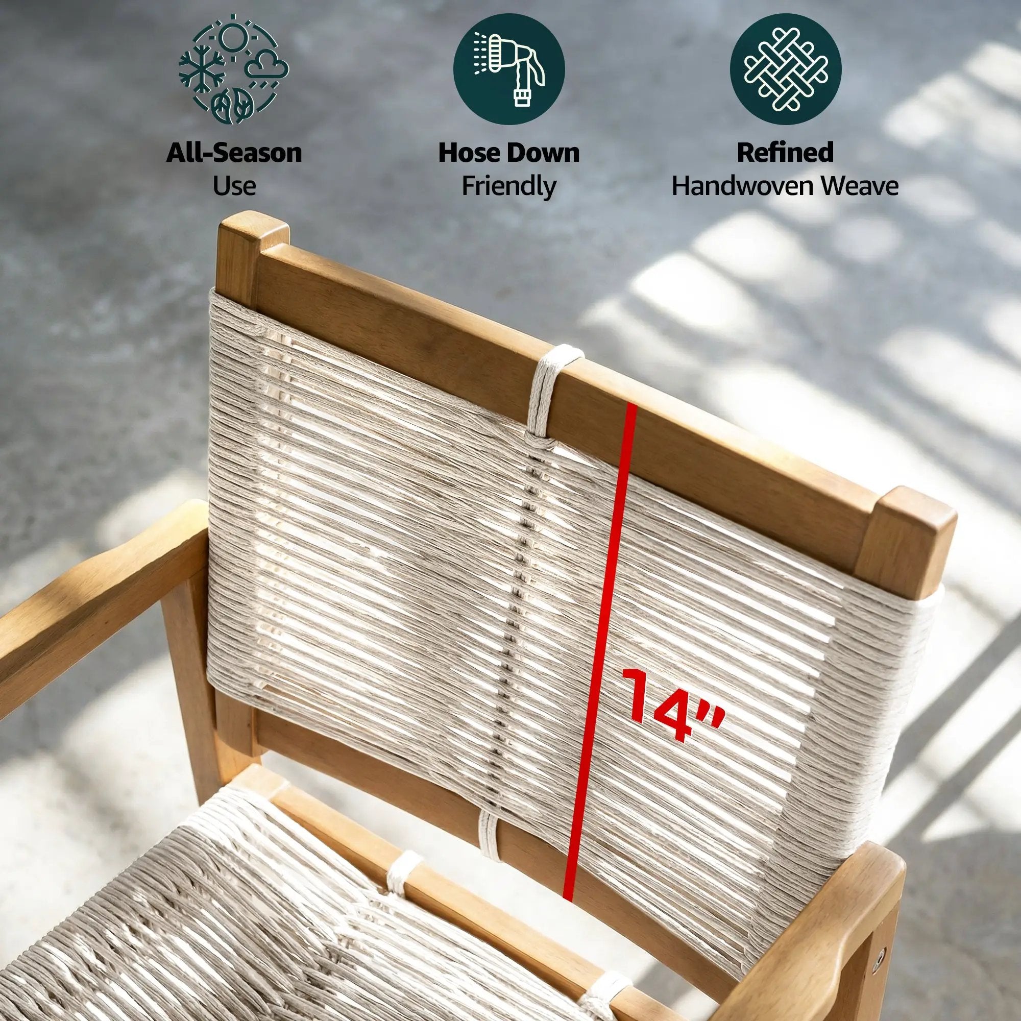 Heritage Wide Outdoor Armchair by Megsu
