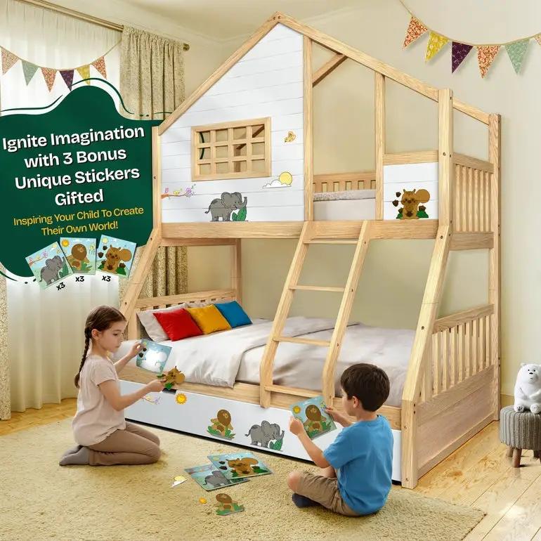 Treehouse Kid Bunk Bed by Megsu