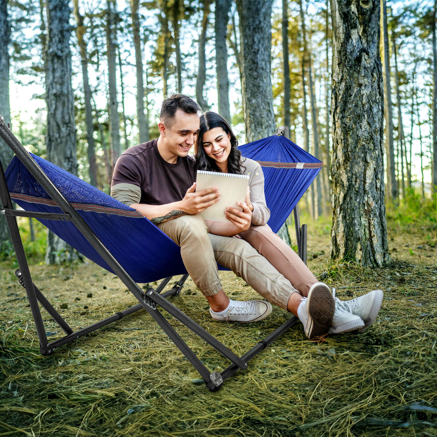 Universal Hammock with Medium Size Stands by Megsu