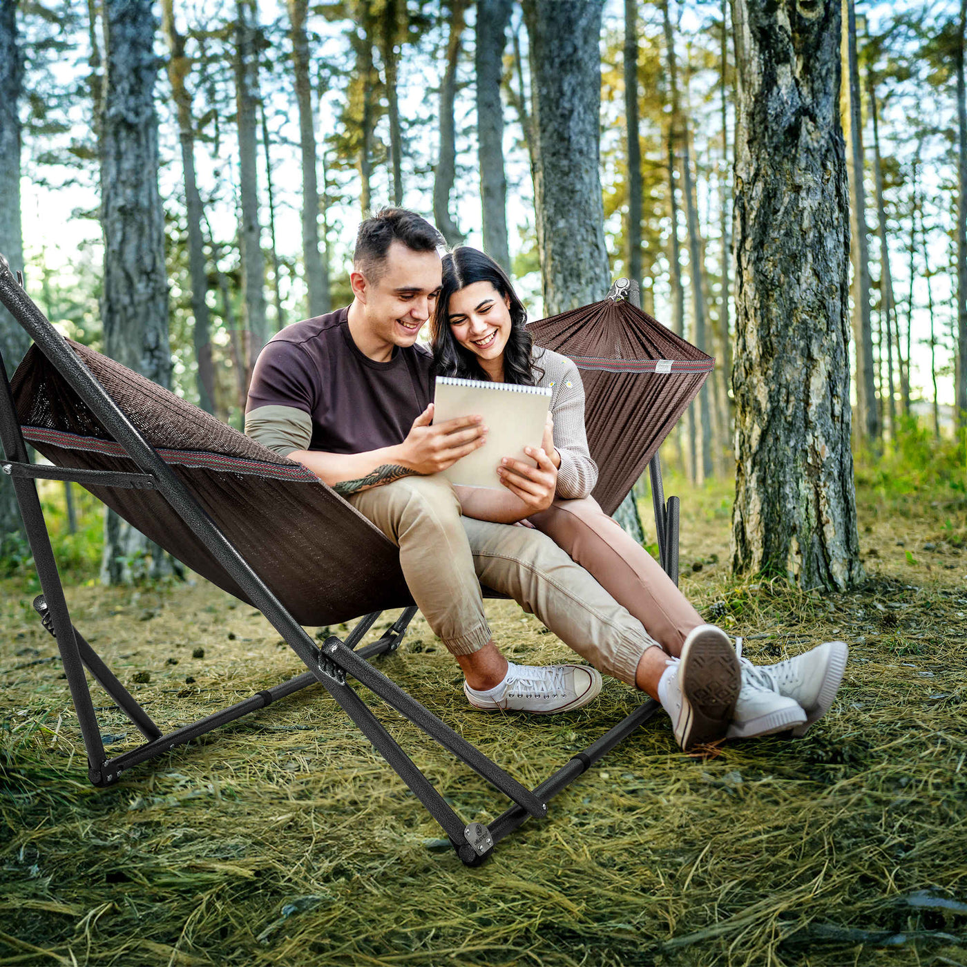 Universal Hammock with Medium Size Stands by Megsu