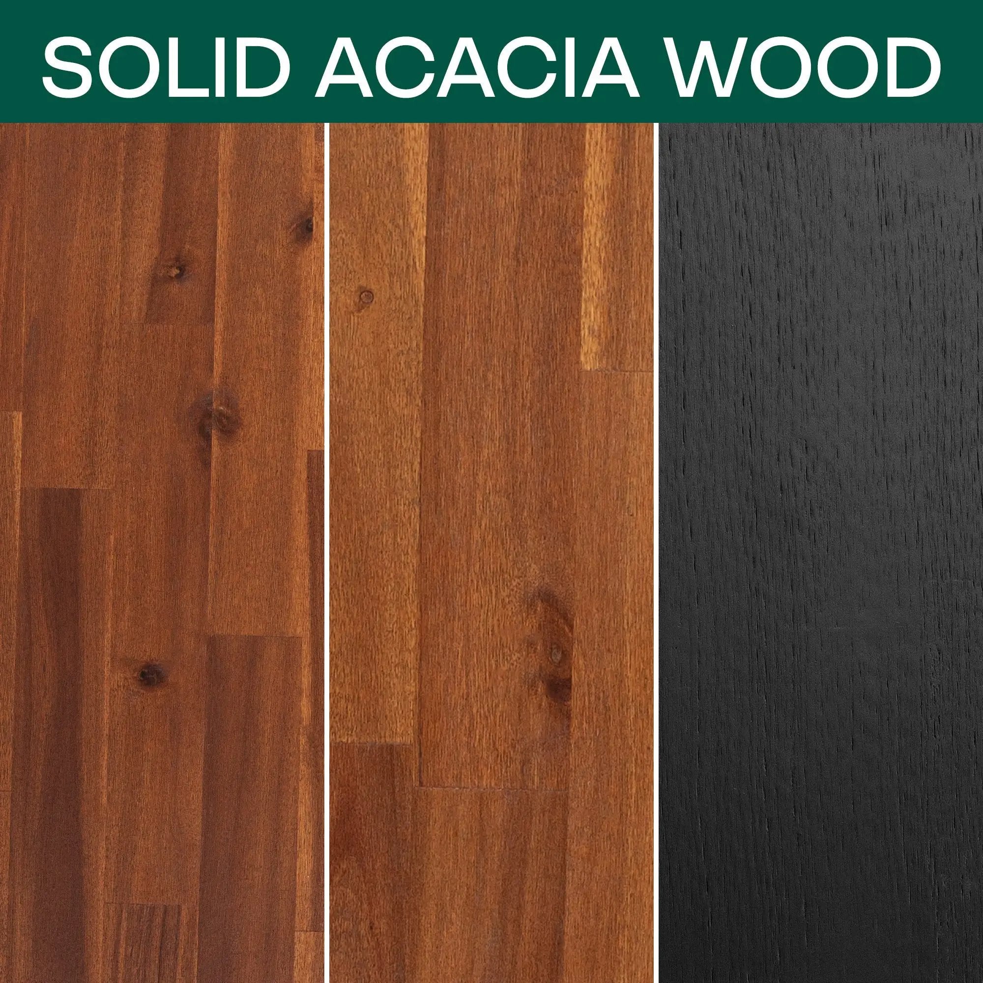 [Buy 1 Get 1] Emery Solid Wood Bed Frame & Nightstand by Megsu