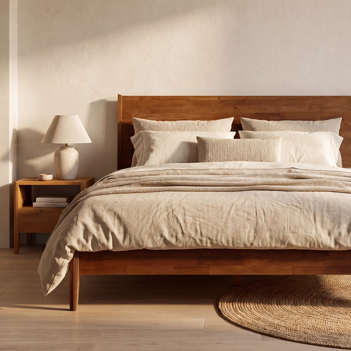 Haven Solid Wood Bed Frame, photo 12 of 23