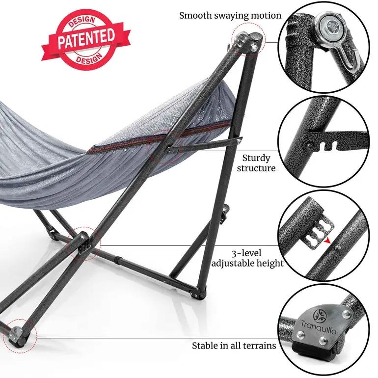 Universal Hammock with Medium Size Stands by Megsu