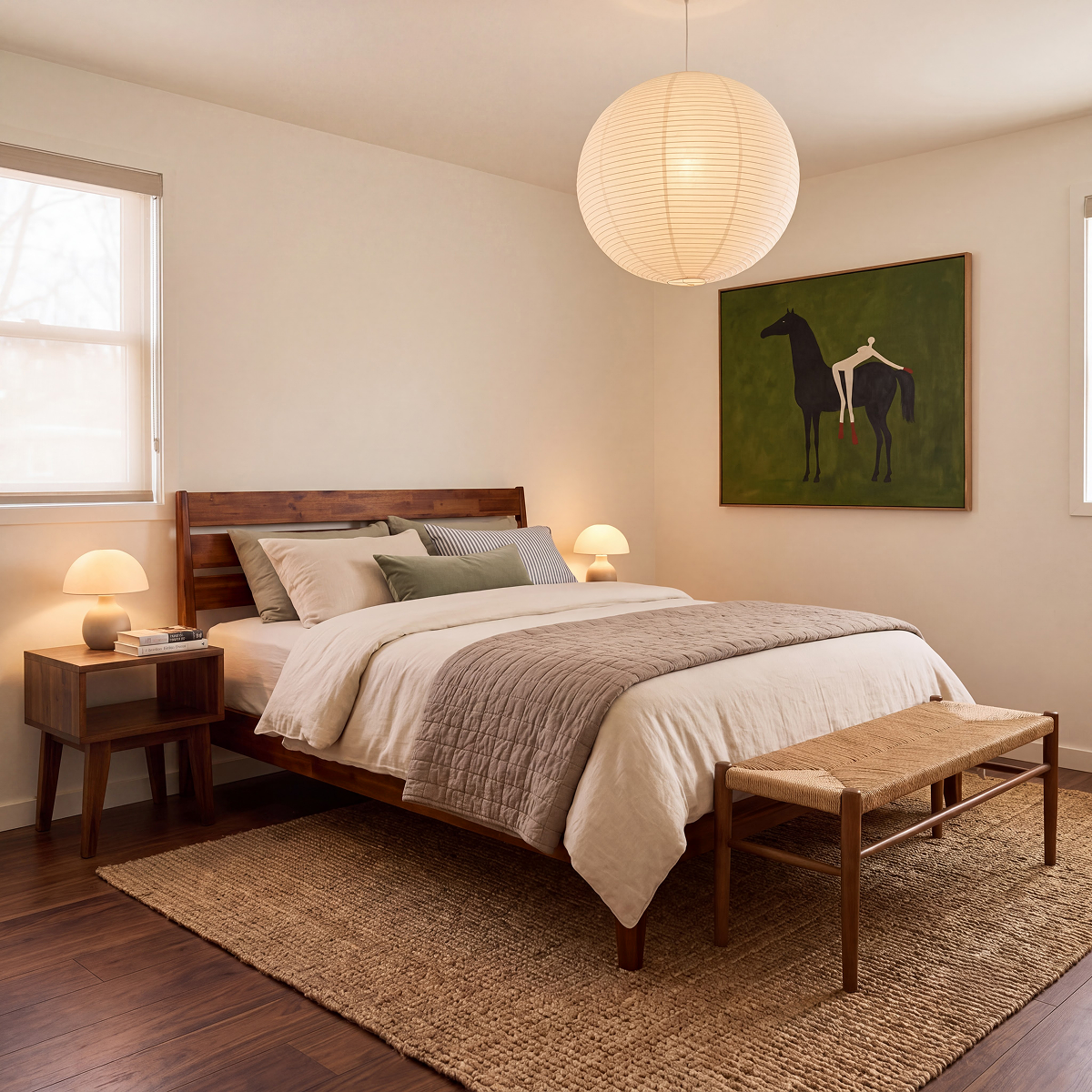 Emery Solid Wood Bed Frame, photo 23 of 40