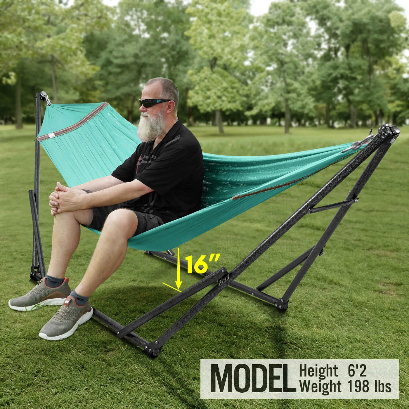 Universal Hammock with Medium Size Stands by Megsu