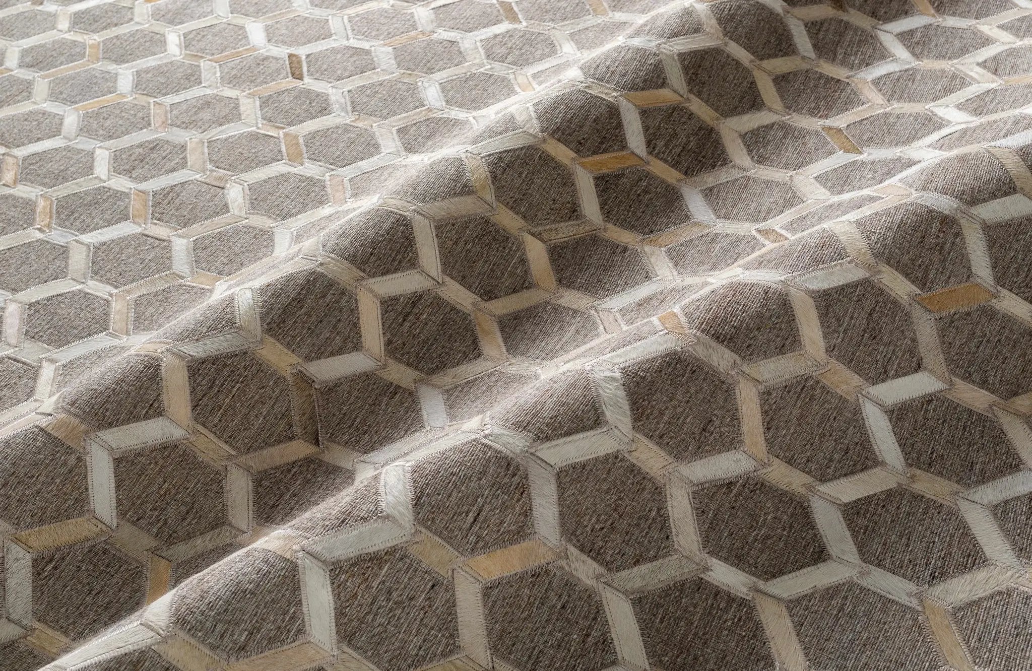 Haddix Premium Leather Rug - Clearance by Boutique Rugs