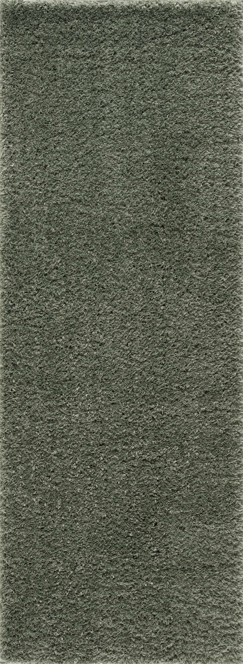 Faina Solid Green Shag Washable Area Rug - Clearance by Boutique Rugs