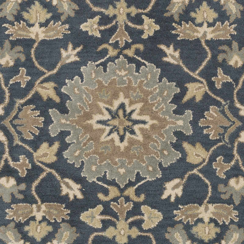 Caesar 1154 Navy Wool Rug by Boutique Rugs