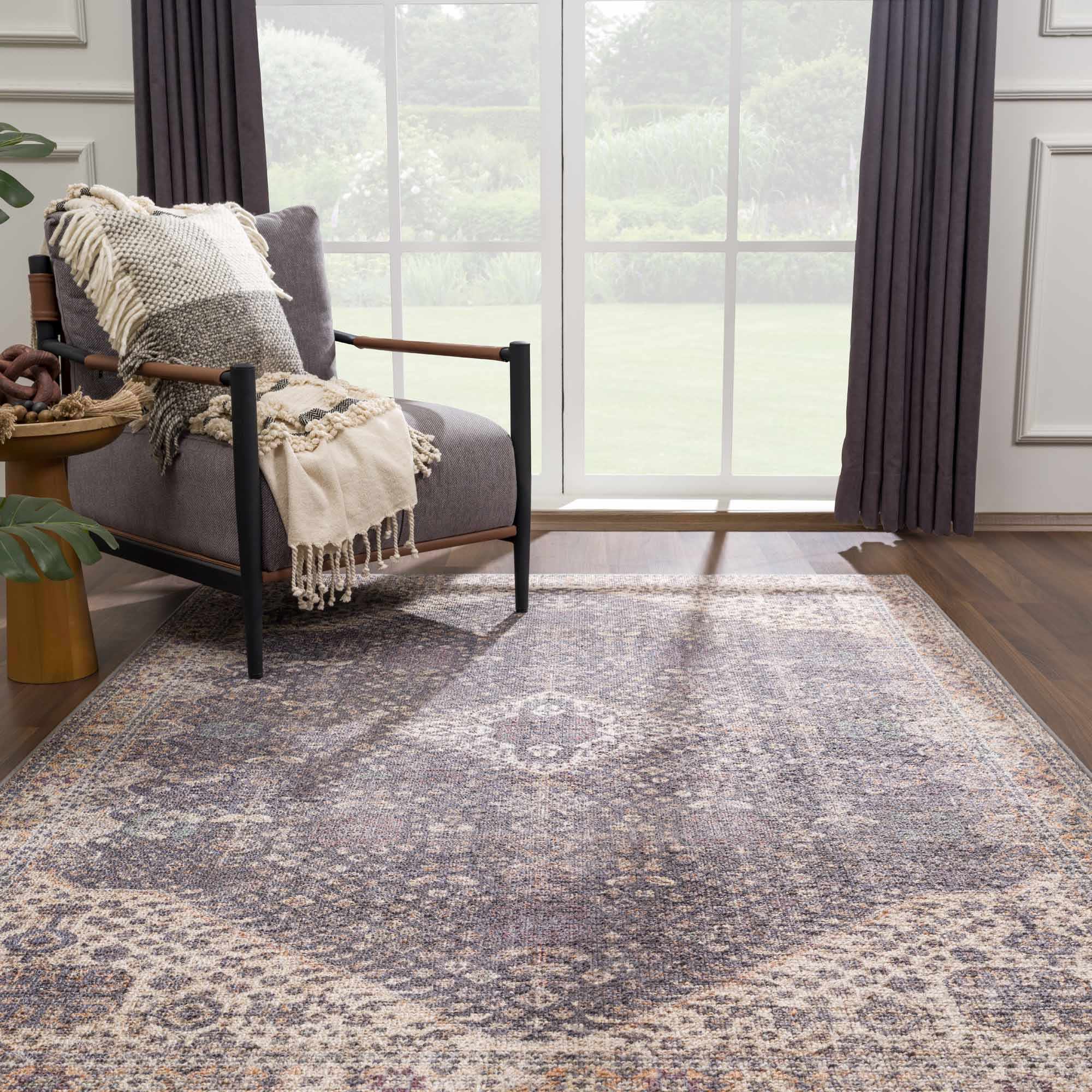 Seok Washable Area Rug - Clearance by Boutique Rugs