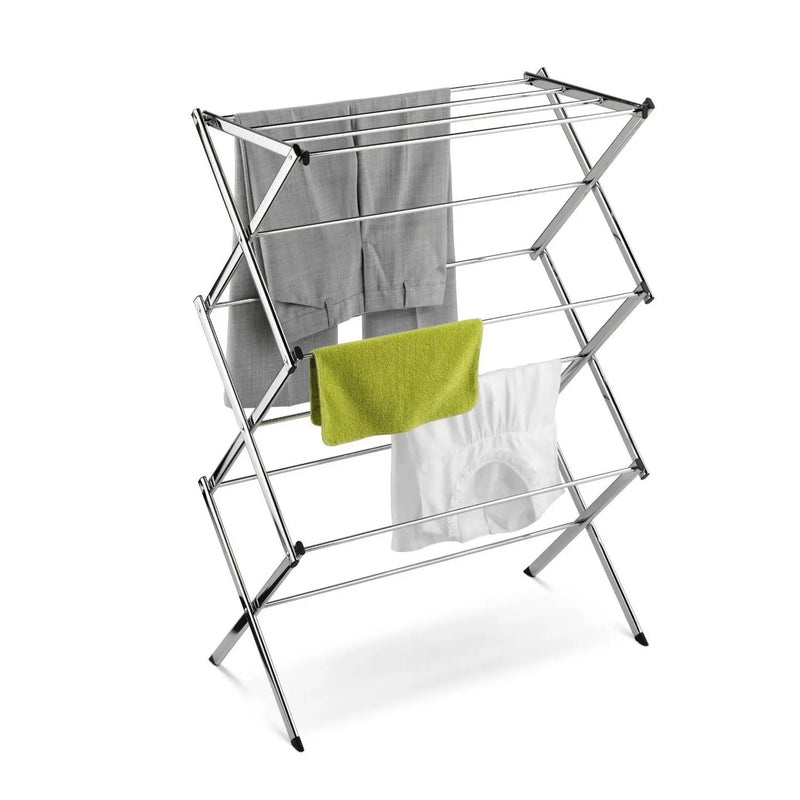 Commercial Clothes Drying Rack Laundry Dryer in Chrome by HomePacific