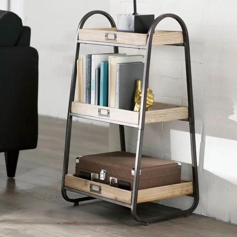 Industrial Freestanding 3-Tier Bathroom Storage Shelving Unit by HomePacific