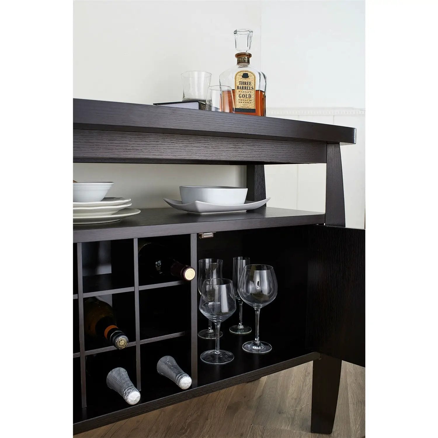Modern Dining Room Sideboard Buffet Server Console Table by HomePacific