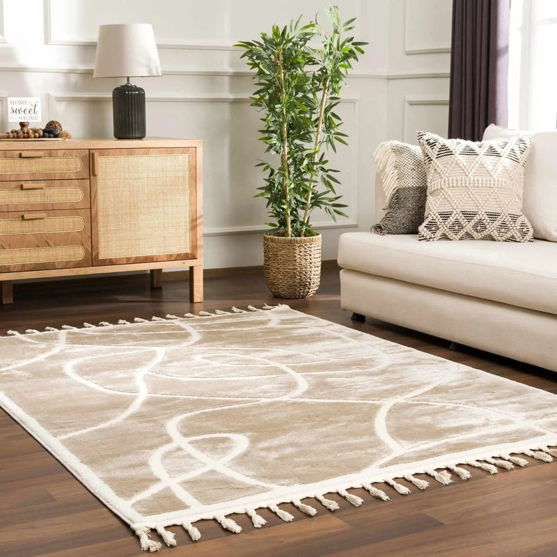 Azana Cream Area Rug - Clearance by Boutique Rugs
