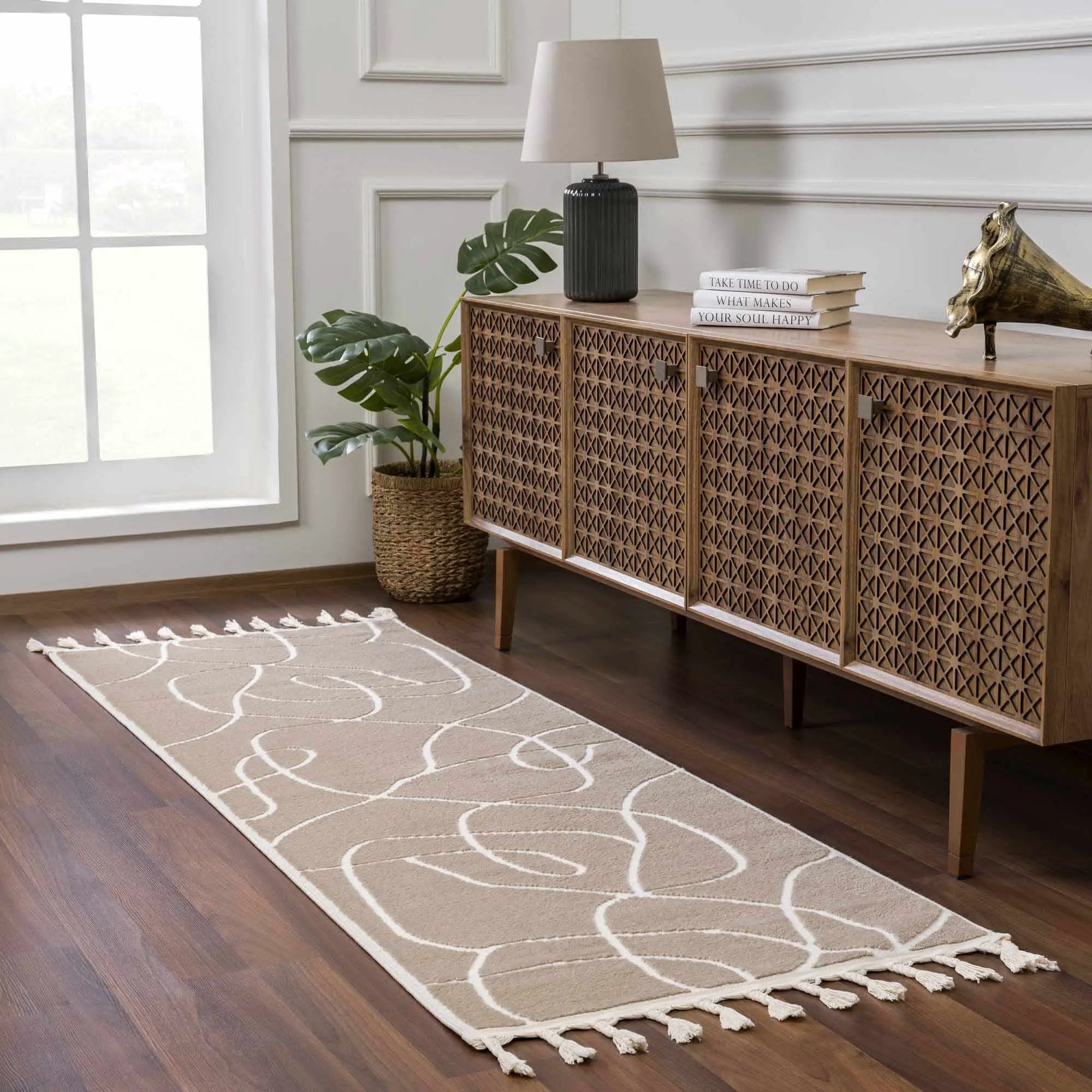 Azana Cream Area Rug - Clearance by Boutique Rugs