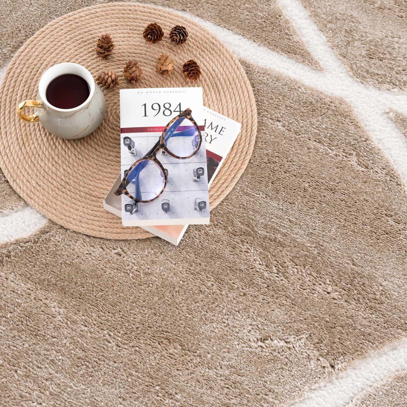 Azana Cream Area Rug - Clearance by Boutique Rugs