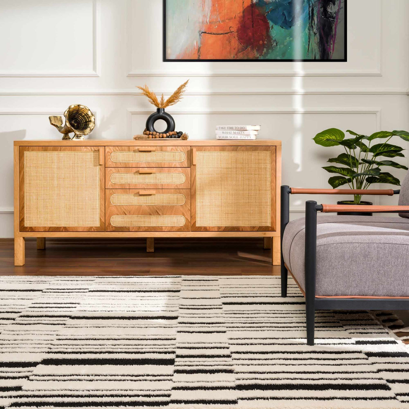 Bansi Area Rug - Clearance by Boutique Rugs