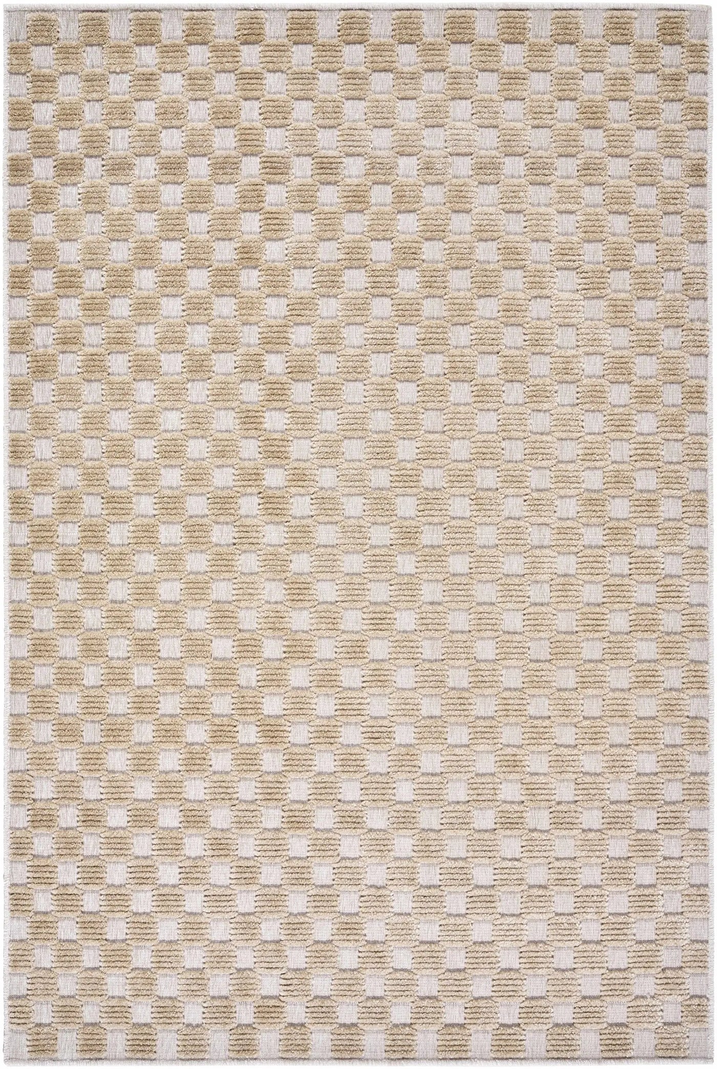 Anthea Beige Washable Area Rug by Boutique Rugs