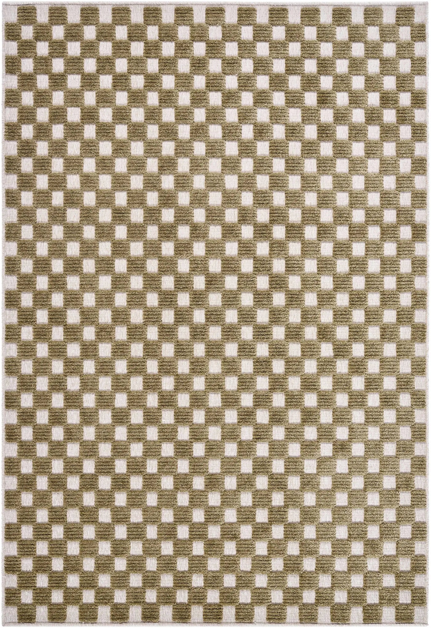 Anthea Olive Washable Area Rug by Boutique Rugs