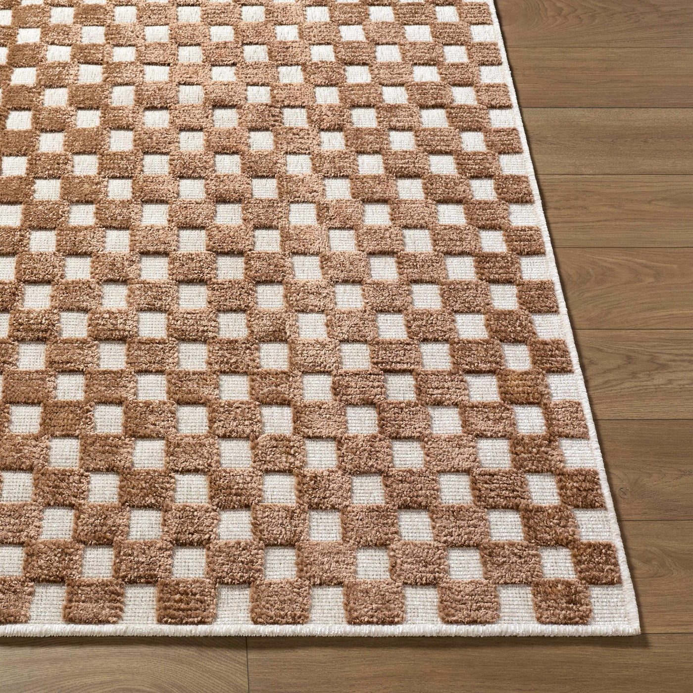 Anthea White Washable Area Rug by Boutique Rugs