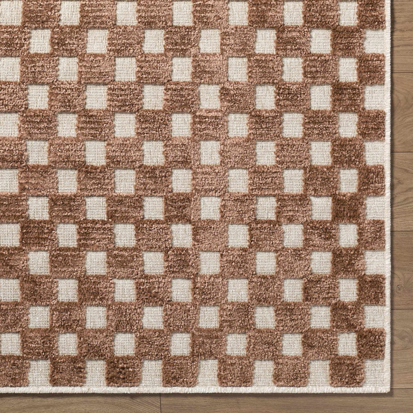 Anthea White Washable Area Rug by Boutique Rugs