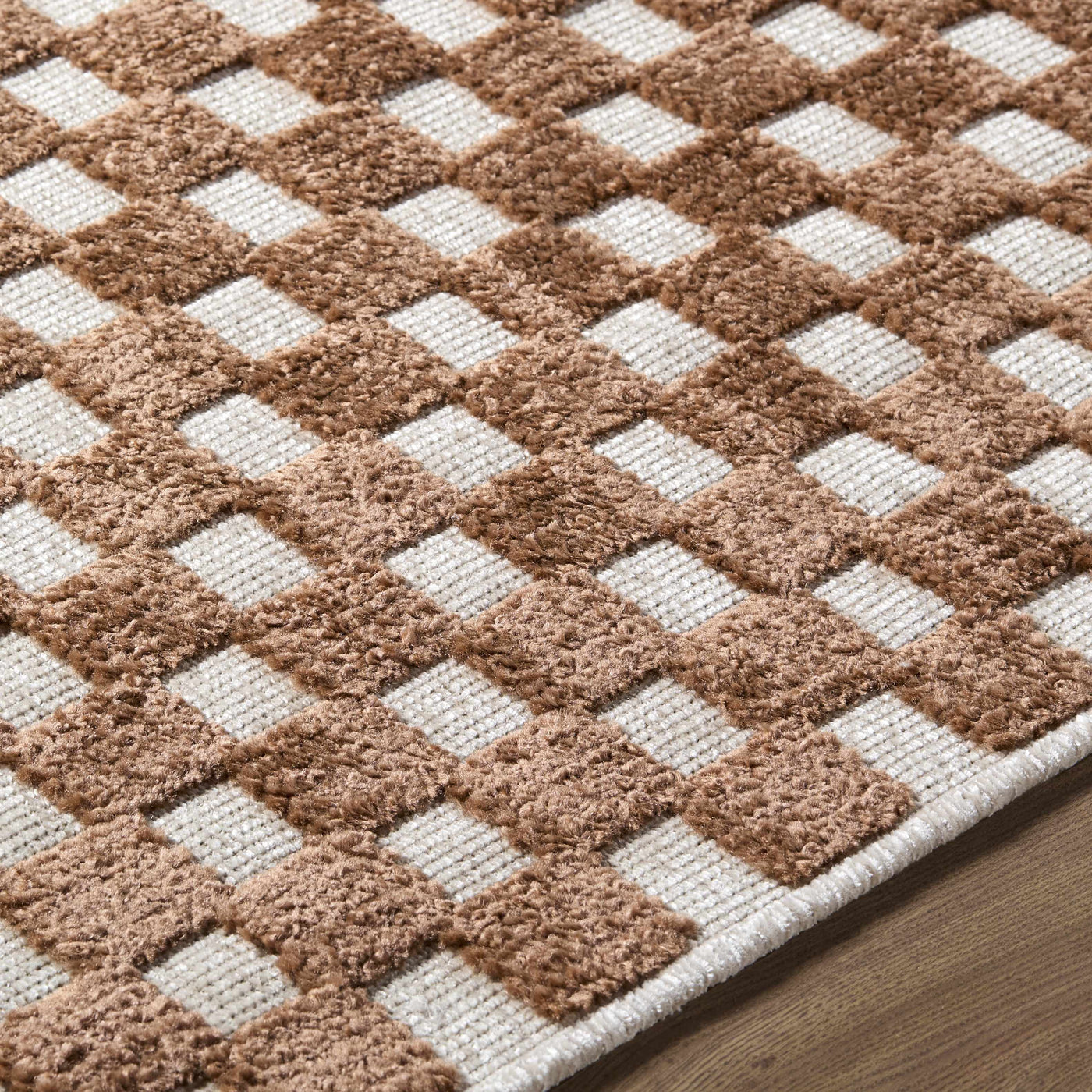 Anthea White Washable Area Rug by Boutique Rugs