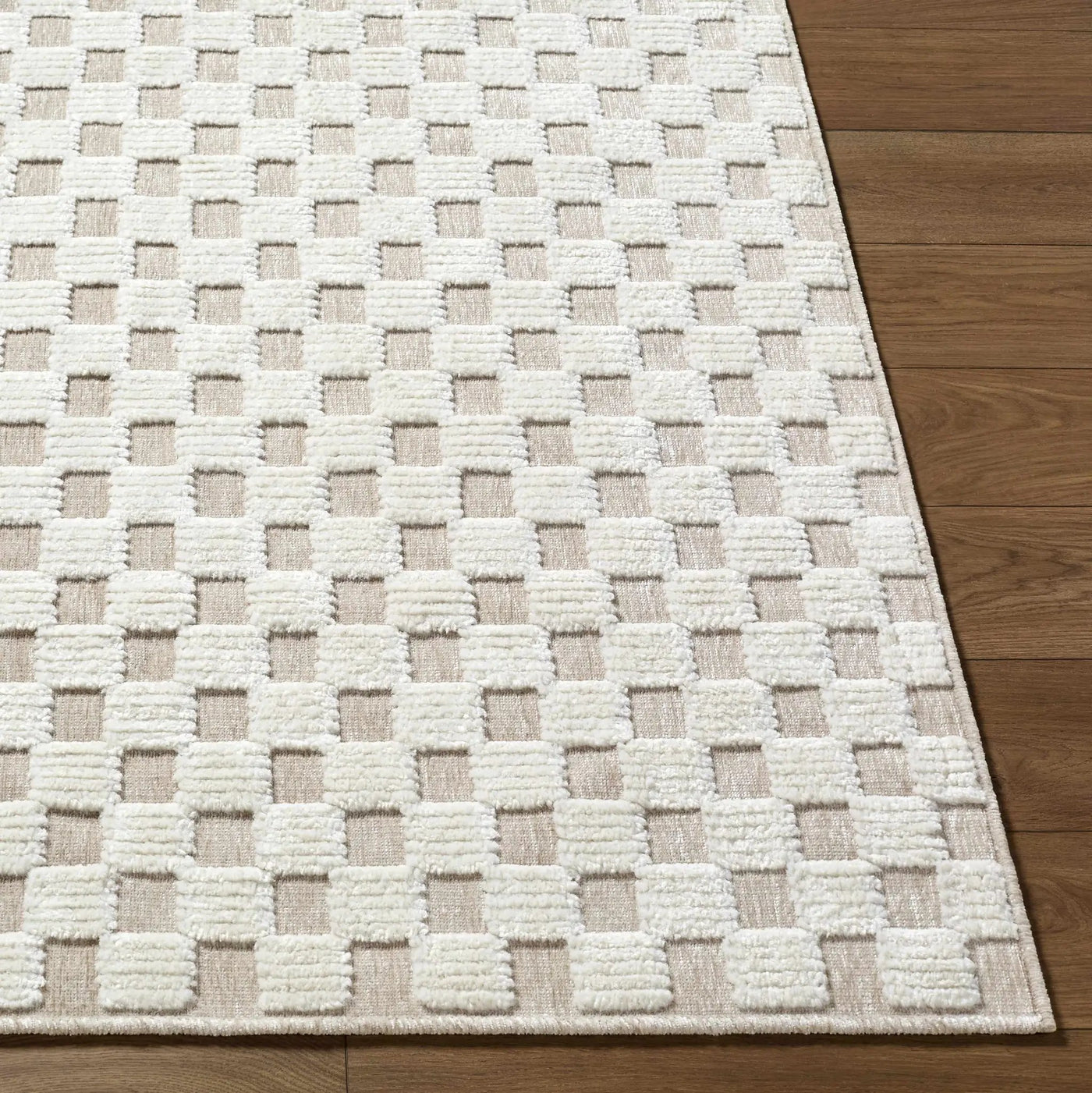 Anthea Light Gray Washable Area Rug by Boutique Rugs