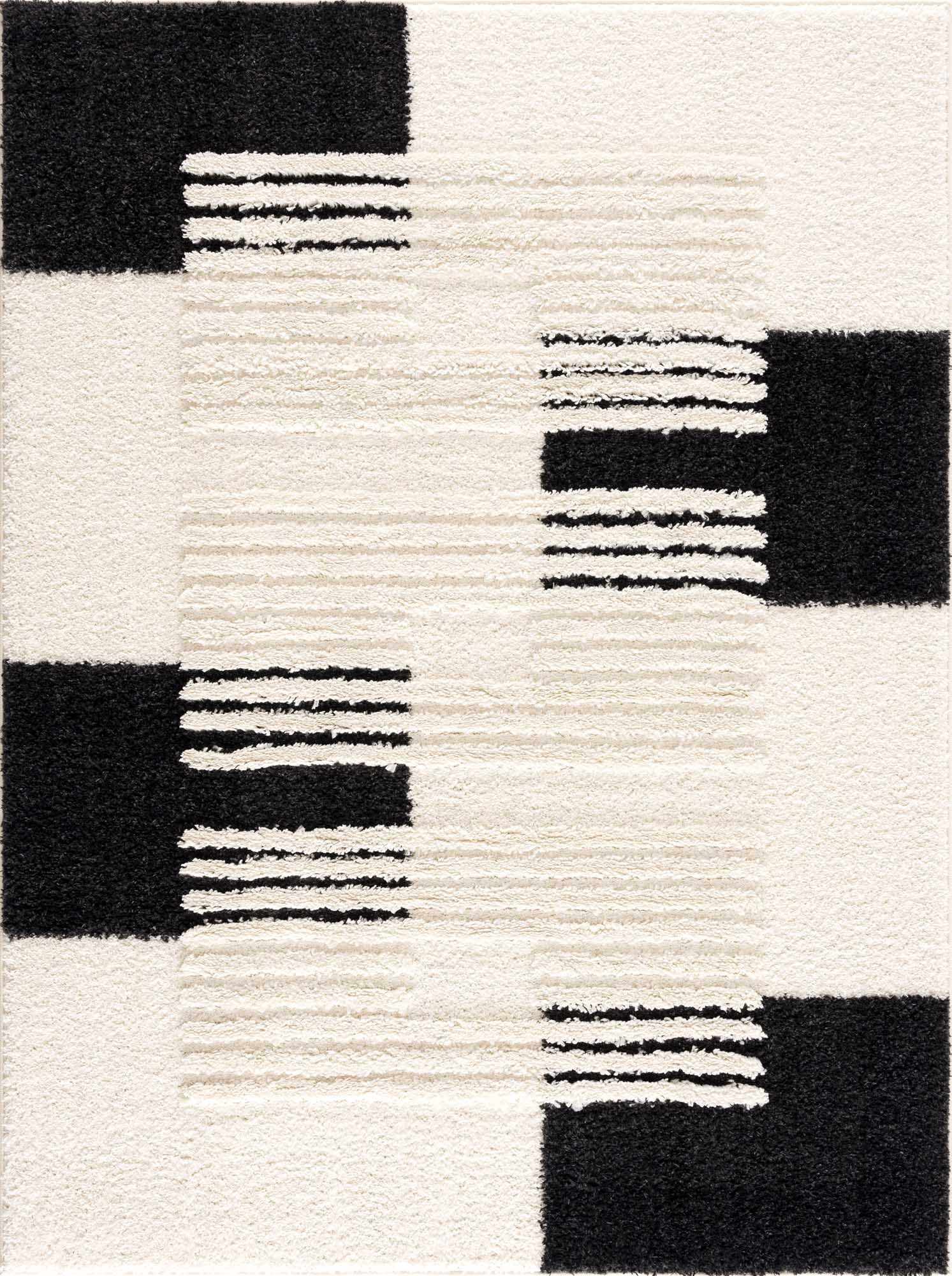Astro Modern Shag Area Rug - Clearance by Boutique Rugs