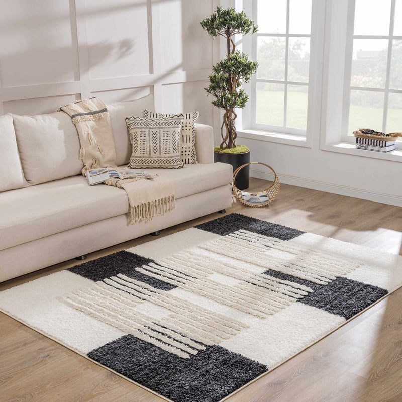 Astro Modern Shag Area Rug - Clearance by Boutique Rugs