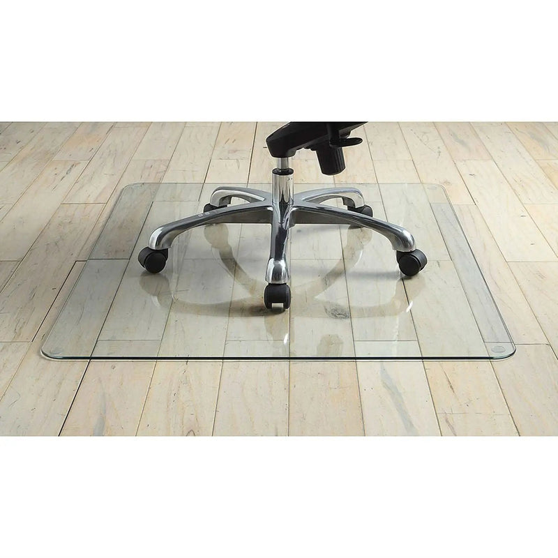 Heavy Duty 36 Inch Tempered Glass Chair Mat by HomePacific